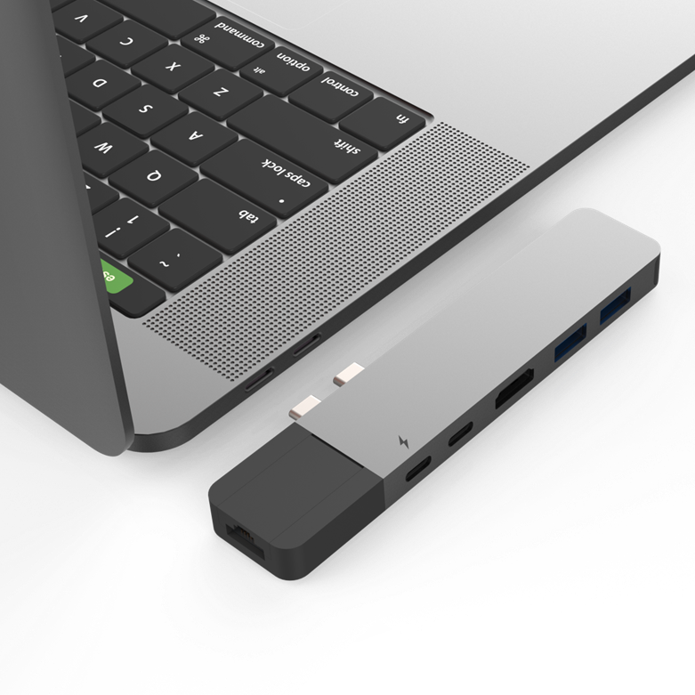HyperDrive NET 6-in-2 Hub for USB-C MacBook Pro 13