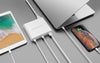 HyperJuice 87W Dual USB-C Charger with QC 3.0 USB-A