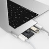 HyperDrive USB Type-C 5-in-1 Hub with Pass Through Charging Silver, Cable - HyperDrive, HyperShop
 - 2