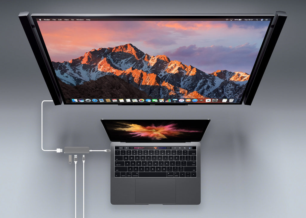HyperDrive 4-in-1 USB-C Hub || 4K HDMI Support