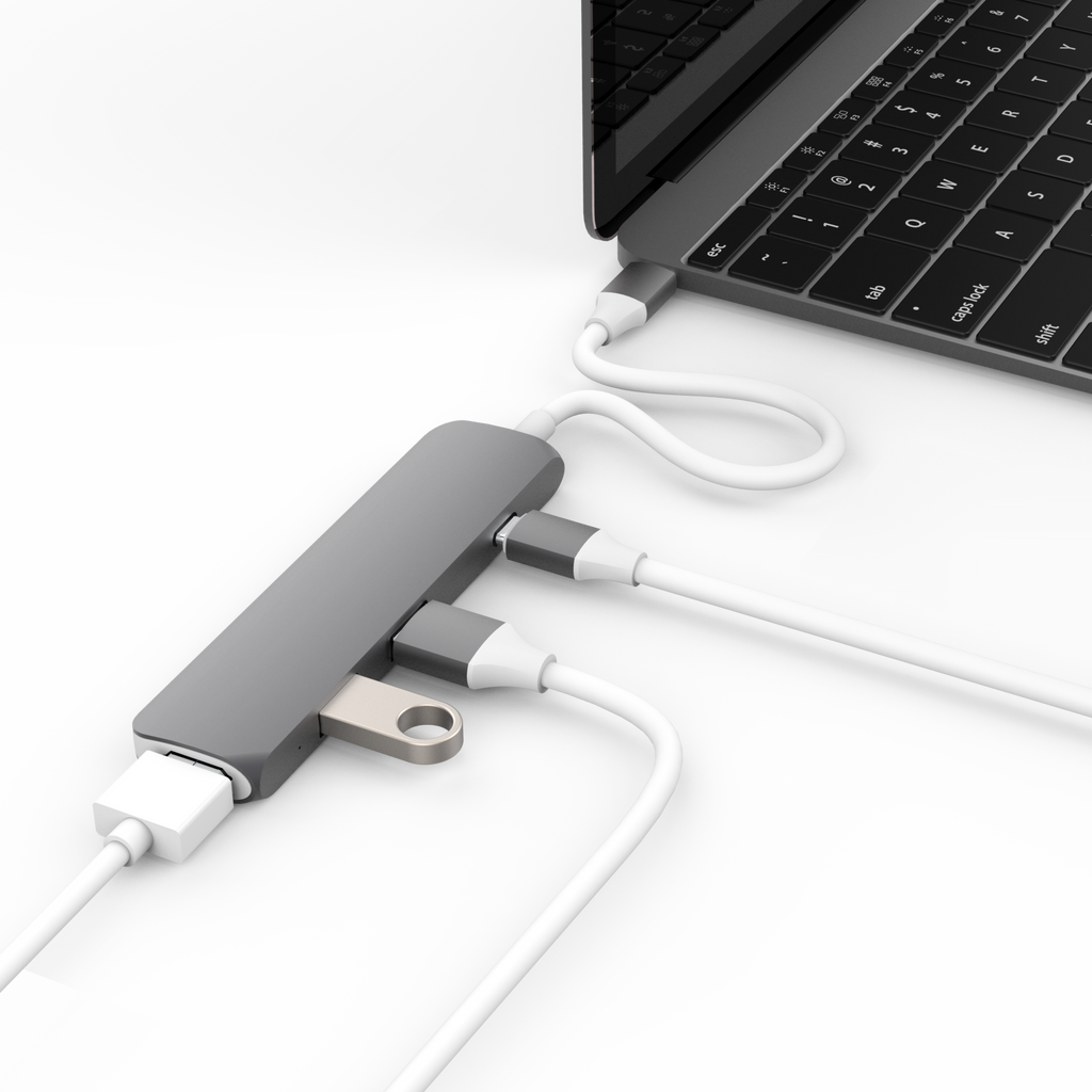 HyperDrive 4-in-1 USB-C Hub || 4K HDMI Support