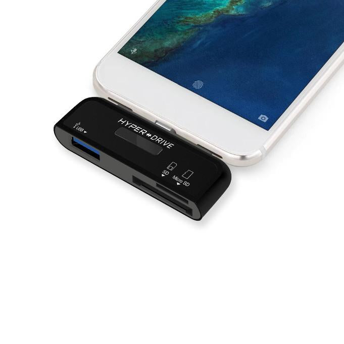 HyperDrive 3-in-1 Connection Kit || USB-C Smartphone, 2016/2017 MacBook Pro & 12
