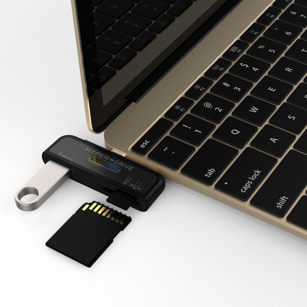 HyperDrive 3-in-1 Connection Kit || USB-C Smartphone, 2016/2017 MacBook Pro & 12