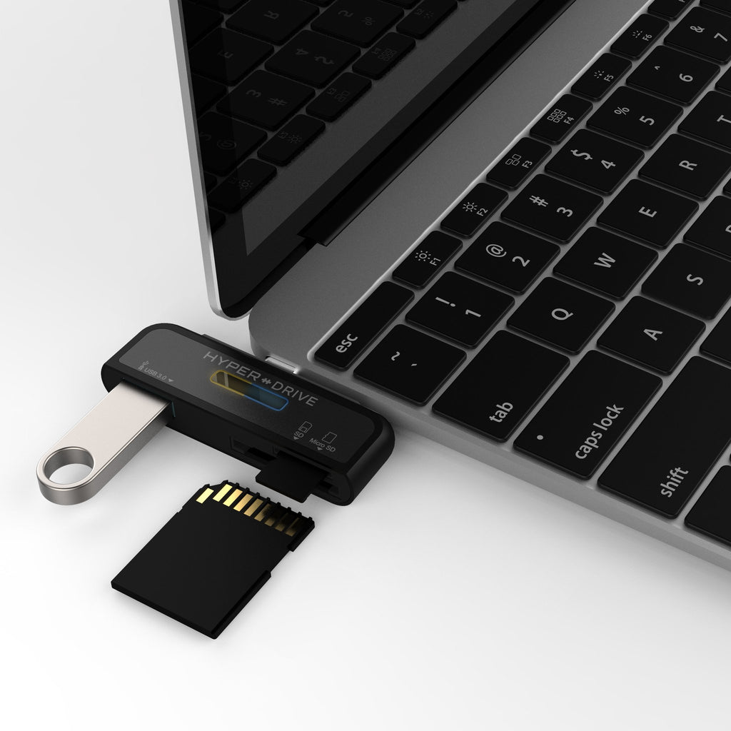 HyperDrive 3-in-1 Connection Kit || USB-C Smartphone, 2016/2017 MacBook Pro & 12
