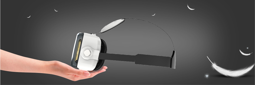 HyperVR Virtual Reality Headset for Smartphones (iPhone & Android) WITHOUT audio headphones