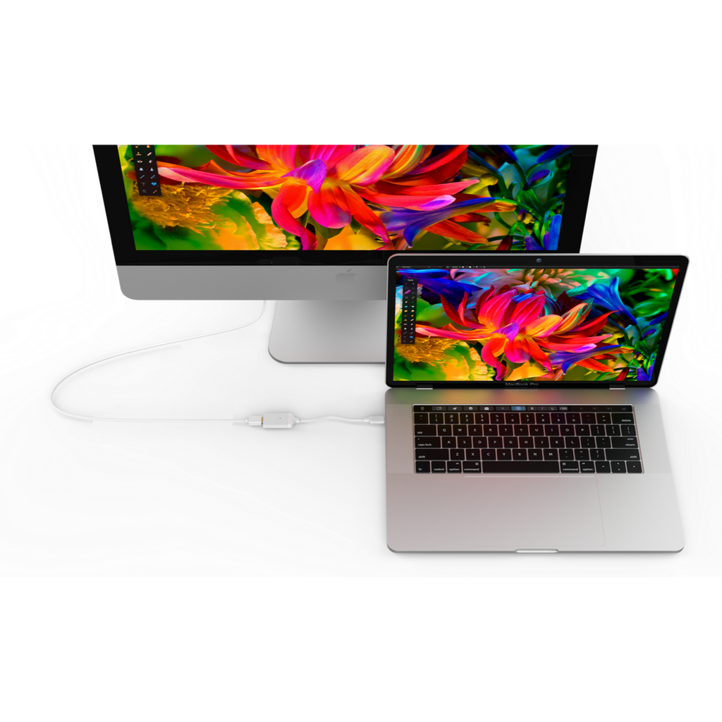 HyperDrive USB-C to 4K60Hz HDMI & Mini DisplayPort Adapter (Black)