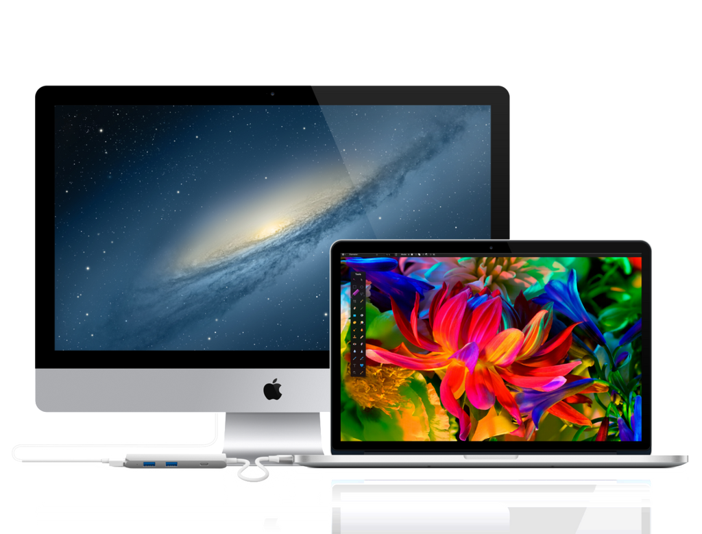 HyperDrive 4-in-1 USB-C Hub || 4K HDMI Support