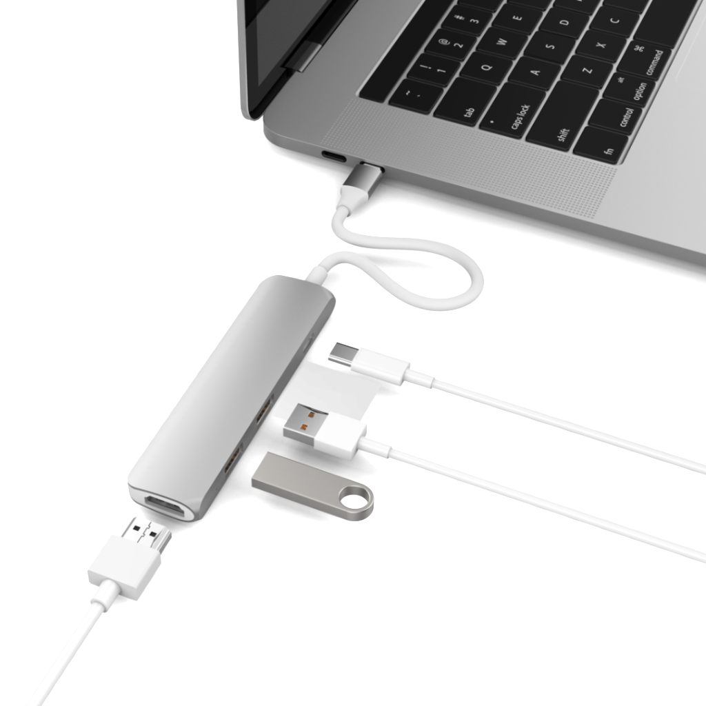 HyperDrive 4-in-1 USB-C Hub || 4K HDMI Support