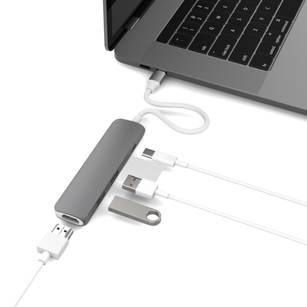HyperDrive 4-in-1 USB-C Hub || 4K HDMI Support