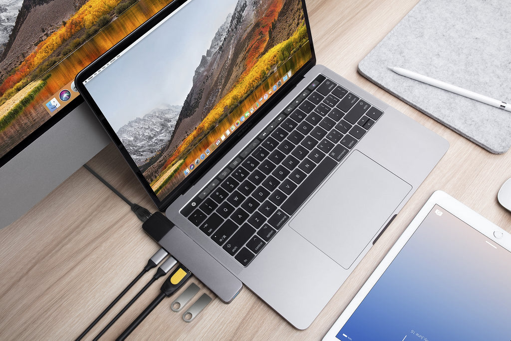 HyperDrive NET 6-in-2 Hub for USB-C MacBook Pro 13