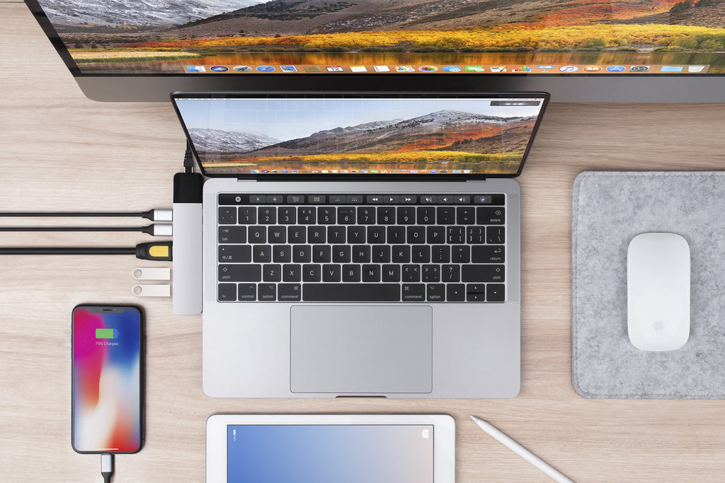 HyperDrive NET 6-in-2 Hub for USB-C MacBook Pro 13
