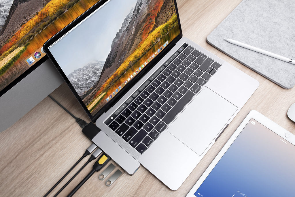 HyperDrive NET 6-in-2 Hub for USB-C MacBook Pro 13