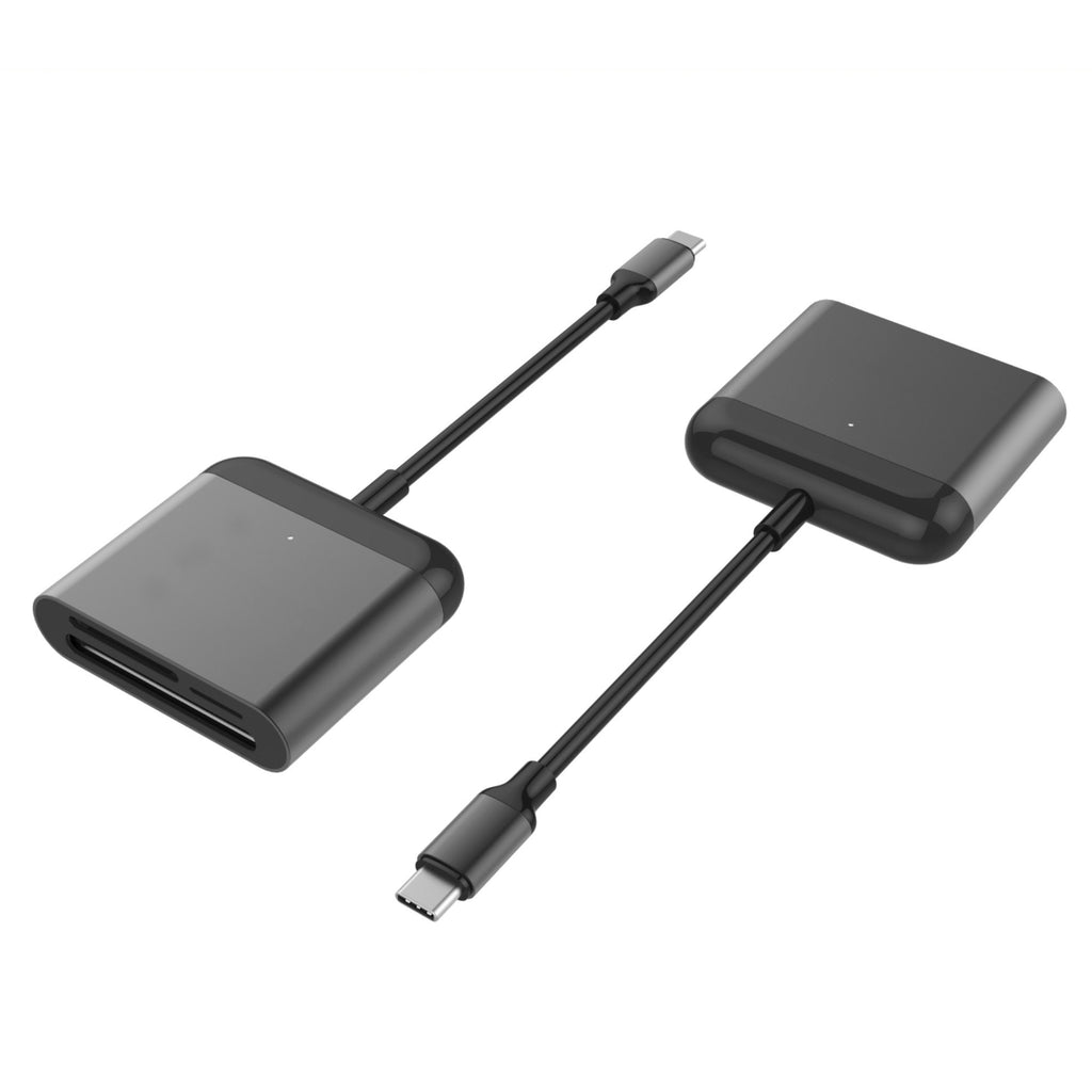 HyperDrive USB-C Pro Card Reader for UHS-II microSD, SD 4.0, CFast card