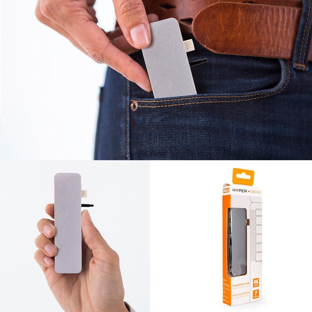 HyperDrive SOLO 7-in-1 USB-C Hub || For MacBook, PC & Devices