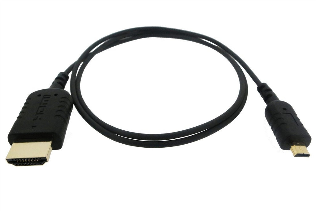HyperThin World's Thinnest & Most Flexible Micro HDMI to HDMI Cable (0.8m) , Cable - HyperThin, HyperShop
 - 2