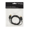 HyperThin World's Thinnest & Most Flexible HDMI Cable (2.5m) Black, Cable - HyperThin, HyperShop
 - 1
