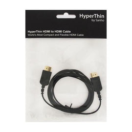 HyperThin World's Thinnest & Most Flexible HDMI Cable (2.5m) Black, Cable - HyperThin, HyperShop
 - 1
