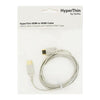 HyperThin World's Thinnest & Most Flexible HDMI Cable (2.5m) White, Cable - HyperThin, HyperShop
 - 2