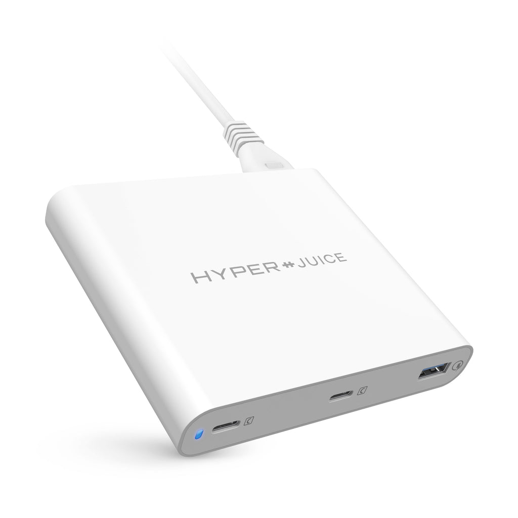 HyperJuice 87W Dual USB-C Charger with QC 3.0 USB-A