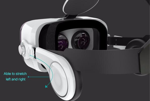 HyperVR Virtual Reality Headset for Smartphones (iPhone & Android) with Integrated 3D Surround Sound Headphones